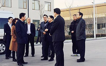 General Manager Zhang Zhong of Northern Rare Earth inspected our company