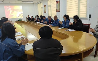 Propaganda of the spirit of the 20th National Congress of the Communist Party of China into the company